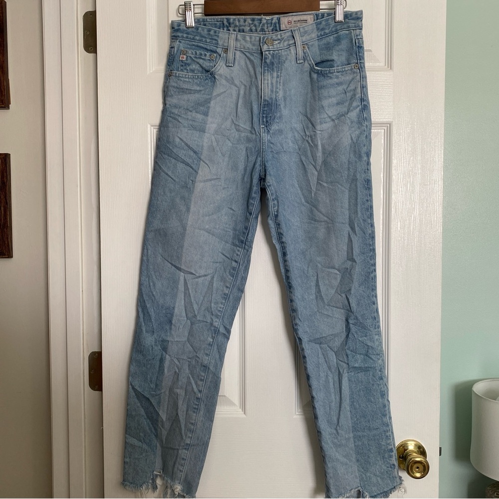 Patchwork Mixed Wash Statement Jeans • Reworked Colorblock Denim • Frayed Hem